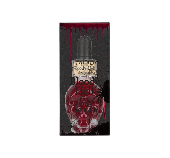 Wibo Bloody Hell Kunstblut für Make-up-Effekte mit Glitzer 15 ml 