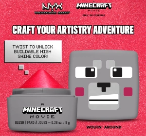 NYX Professional Makeup × A Minecraft Movie Cremiges Rouge 06 Wolfin' Around 8 g