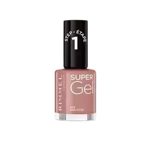 RIMMEL SUPER GEL NAGELLACK 033 R&B ROSE 12ML