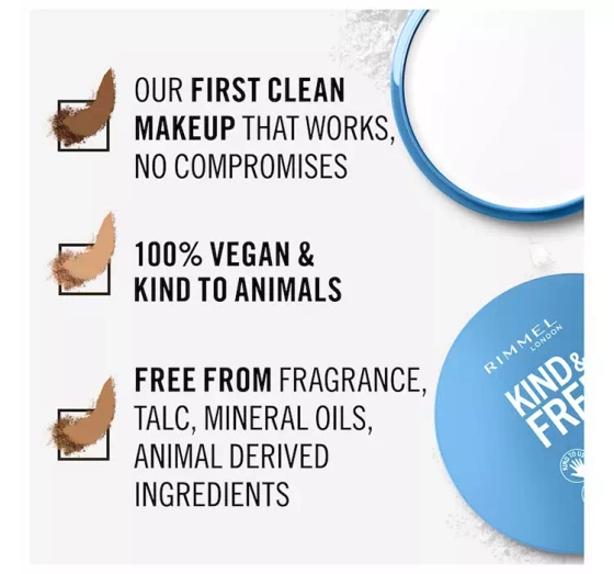 Kliknij na zdjęcie, aby je powiększyć RIMMEL KIND & FREE PUDER 01 TRANSLUCENT 10G