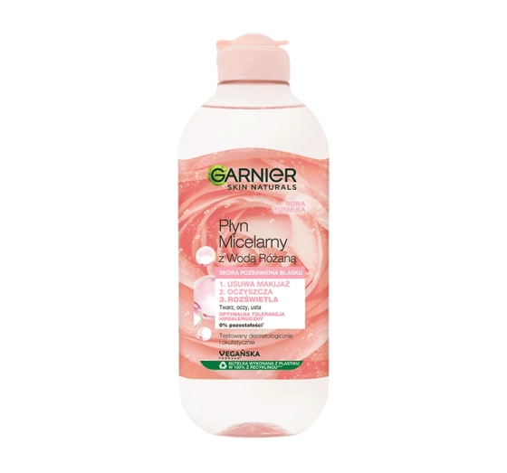 GARNIER SKIN NATURALS MIZELLENWASSER MIT ROSENWASSER 400ML