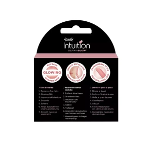 WILKINSON SWORD INTUITION DERMAGLOW ERSATZKÖPFE FÜR DAS PROFESSIONELLE DERMAPLANING-GERÄT, 3 STÜCK