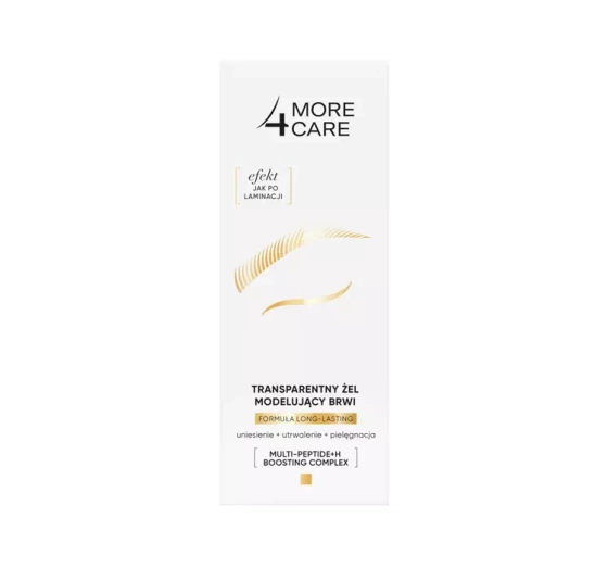 MORE4CARE TRANSPARENTES AUGENBRAUENGEL 8ML