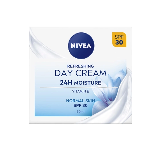NIVEA 24h Feuchtigkeit Tagescreme mit SPF30 50ml