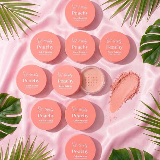 Lovely Peachy Color Balance loser Puder für die Augenpartie 3,5 g