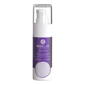 BasicLab Esteticus Korrigierendes Anti-Falten-Serum mit Retinal für die Nacht, 30 ml