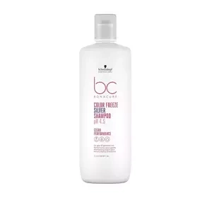 SCHWARZKOPF BC BONACURE COLOR FREEZE SILVER SHAMPOO 1000ML
