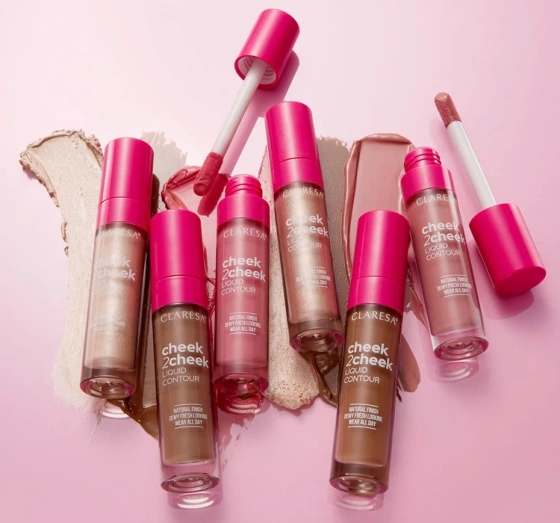 Kliknij na zdjęcie, aby je powiększyć Claresa Cheek2Cheek Creme-Highlighter 01 Crystal Light 7g