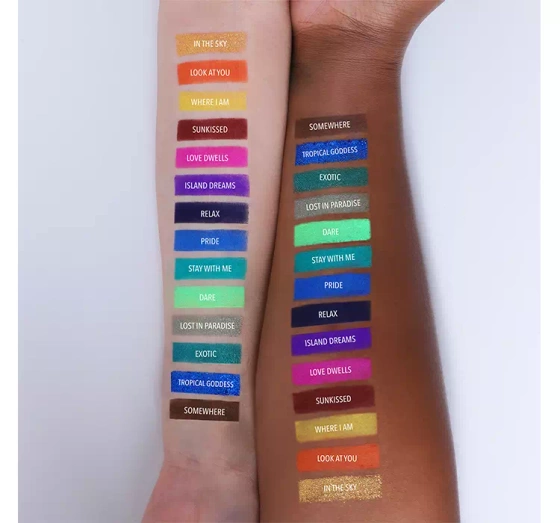 MOIRA EXOTIC LIDSCHATTENPALETTE WILD IN COLORS 18,4G