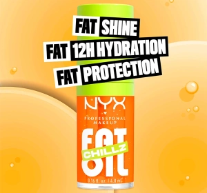 NYX Professional MakeUp Fat Oil Chillz Lipgloss 15 Citrus Chiller 4,8 ml