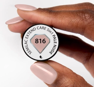 SEMILAC EXTEND CARE 5IN1 HYBRIDLACK BASIS TOP 816 PALE NUDE 7ML