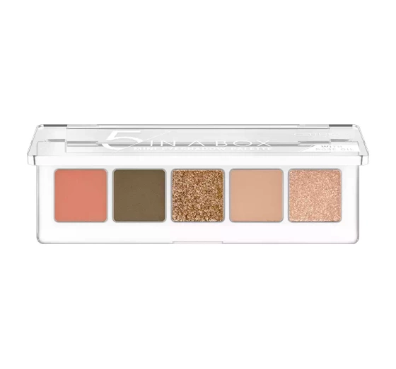 CATRICE 5 IN A BOX MINI LIDSCHATTENPALETTE 070 ELEGANT KHAKI LOOK 4G