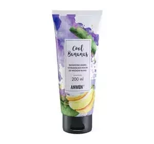 ANWEN COOL BANANAS BANANENMASKE ZUR FARBKÜHLUNG FÜR BLONDES HAAR 200ML