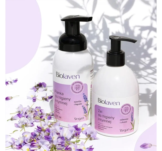 Kliknij na zdjęcie, aby je powiększyć BIOLAVEN GEL FÜR INTIMPFLEGE 300 ML