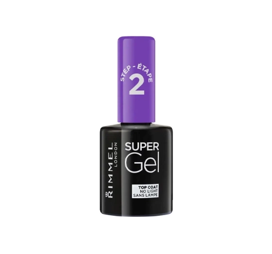 Kliknij na zdjęcie, aby je powiększyć Rimmel Super Gel Gel-Topcoat für Nägel 12ml