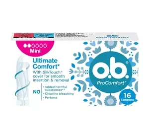 O.B. PRO COMFORT TAMPONS MINI 16 STÜCK