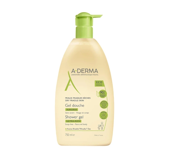 A-Derma ultra-reichhaltiges nährendes Duschgel 750ml