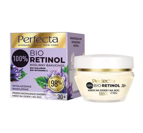 Kliknij na zdjęcie, aby je powiększyć PERFECTA BIO RETINOL ANTI-FALTEN-CREME 30+ 50ML