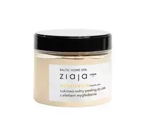 ZIAJA BALTIC HOME SPA VITALISIERUNG MITTELKÖRNIGES ZUCKER-SALZPEELING ZUR KÖRPERPFLEGE 300ML