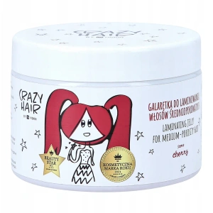 HiSkin Crazy Hair Gel zum Laminieren von mittelporigem Haar, 300 ml