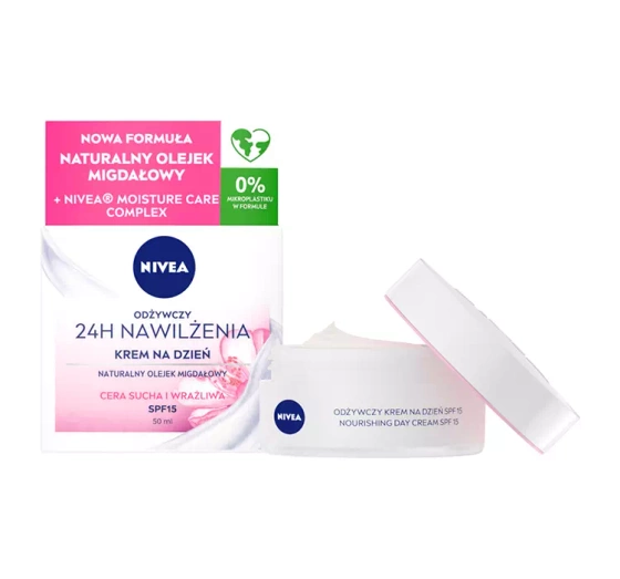 NIVEA 24H Feuchtigkeit Nährende Tagescreme 50ml