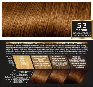 L'Oréal Paris Preference Haarfarbe 5.3 Virginia