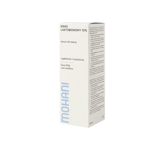 MOHANI EARTH'S ALPHABET COLLECTION GLÄTTENDES UND AUFHELLENDES GESICHTSSERUM MIT LACTOBIONSÄURE 10% 30ML
