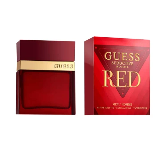 Kliknij na zdjęcie, aby je powiększyć GUESS RED SEDUCTIVE HOMME EDT SPRAY 100ML