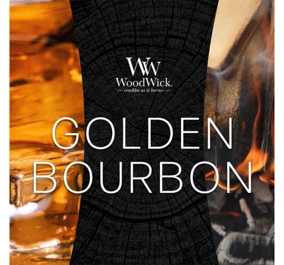 Woodwick Large Jar Candle Duftkerze Golden Bourbon 610 g