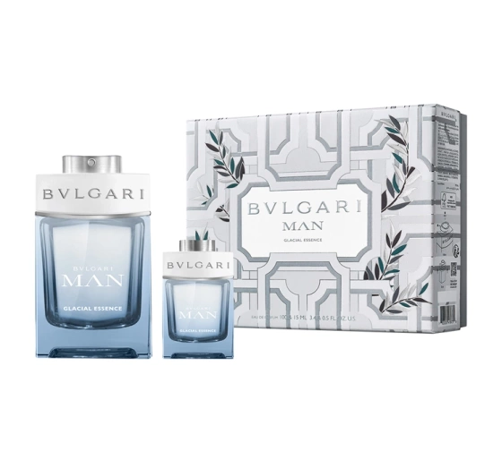 Kliknij na zdjęcie, aby je powiększyć BVLGARI MAN GLACIAL ESSENCE EDP SPRAY 100ML + 15ML SET