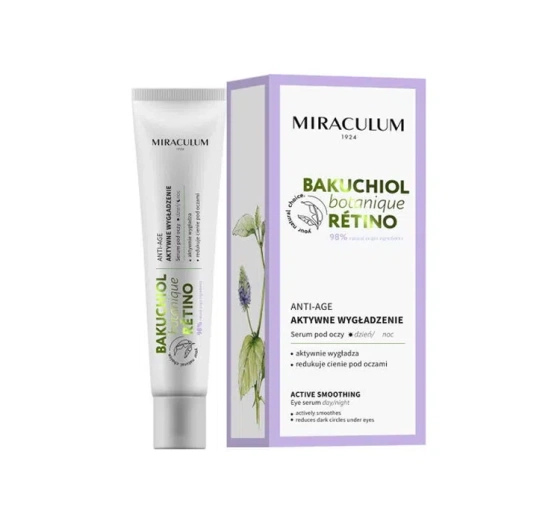 Miraculum Bakuchiol Botanique Retino Aktives Glättendes Augenserum 20 ml