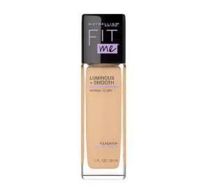 MAYBELLINE FIT ME LUMINOUS + SMOOTH FOUNDATION 128 WARM NUDE 30ML