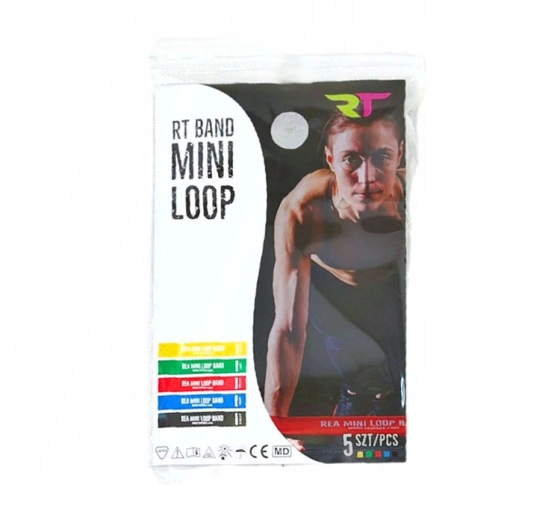 Rea Tape Band Mini Loop – Set mit 5 Widerstandsbändern für das Training