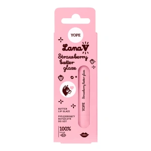 Yope Lana V Pflegender Lipgloss Strawberry Butter Lip Glaze 8 ml