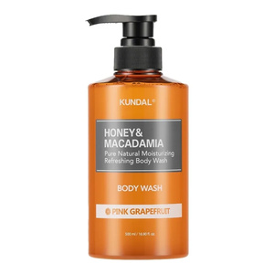 Kundal Honey & Macadamia feuchtigkeitsspendendes Duschgel „Pink Grapefruit“ 500 ml