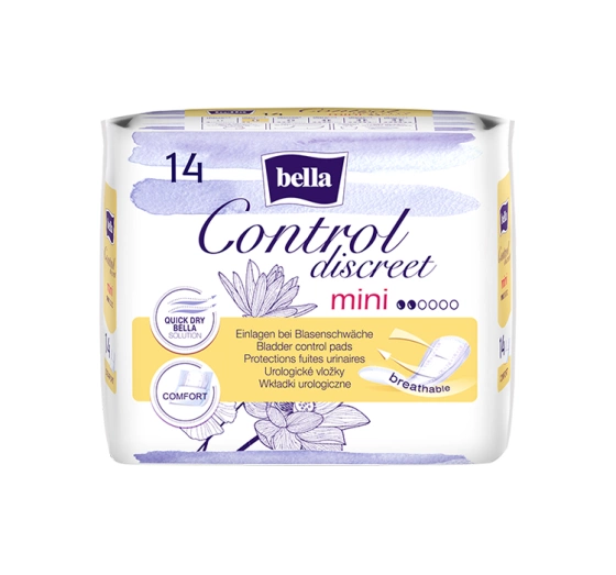 Bella Control Discreet Urologische Einlagen Mini 14 Stück