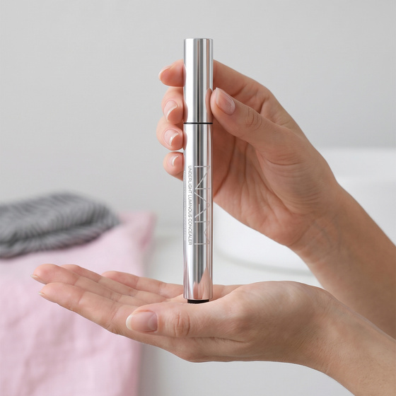Kliknij na zdjęcie, aby je powiększyć NAM Underlight Luminous Concealer – aufhellender Concealer für die Augenpartie 01 Pearly Rose 3,2 g