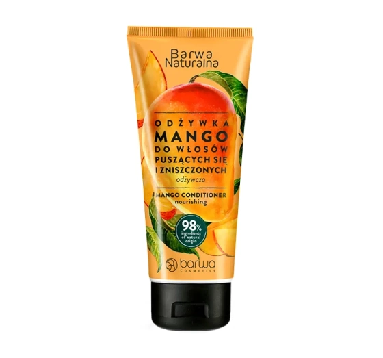 Kliknij na zdjęcie, aby je powiększyć BARWA NATURALNA CONDITIONER FÜR FRIZZIGES UND STRAPAZIERTES HAAR MANGO 200ML