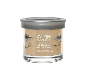 Yankee Candle Signature Duftkerze Tumbler Amber and Sandalwood 122g
