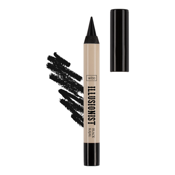 Wibo Illusionist Kajalstift für Augen-Make-up und Maskenbildnerei Black 1 Stück