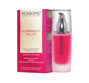 YOSKINE SUPREME-VIT B12 + C VERJÜNGENDES SERUM GEGEN VERFÄRBUNGEN 50ML
