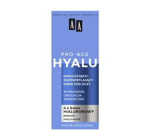 AA HYALU PRO AGE FEUCHTIGKEITSSPENDENDE UND AUFHELLENDE AUGENCREME 15ML