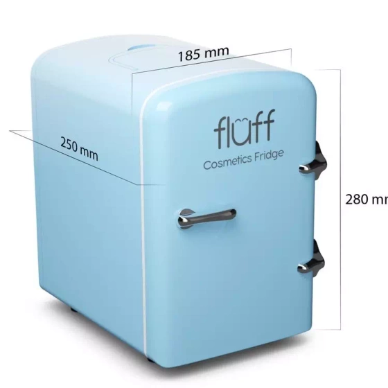 FLUFF MINI KÜHLSCHRANK BLAU