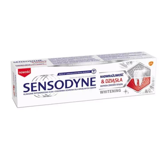 SENSODYNE WHITENING ZAHNPASTA FÜR EMPFINDLICHES ZAHNFLEISCH 75ML