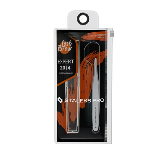 Staleks Pro Expert Lash Brow Professionelle Augenbrauenpinzette TE-20/4