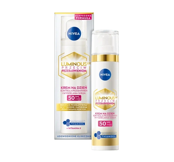 Kliknij na zdjęcie, aby je powiększyć NIVEA CELLULAR LUMINOUS 630 TAGESCREME SPF 50