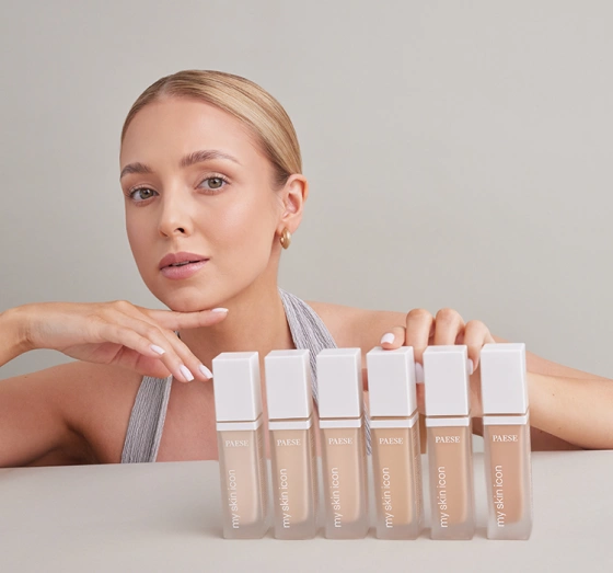 PAESE MY SKIN ICON MATTIERENDE FOUNDATION 3C ALMOND 33ML