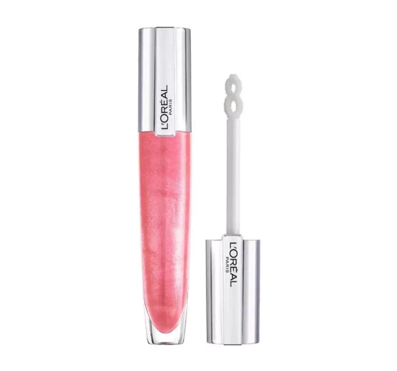 Kliknij na zdjęcie, aby je powiększyć LOREAL BRILLIANT SIGNATURE PLUMP-IN-GLOSS LIPGLOSS 406 I AMPLIFY 7ML