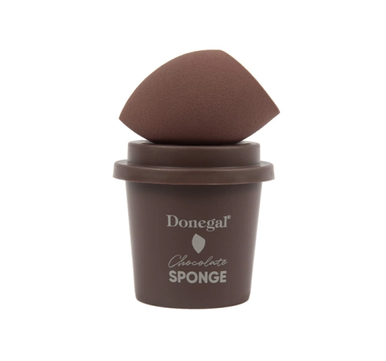 Kliknij na zdjęcie, aby je powiększyć DONEGAL SCHOKOLADE MAKE-UP-SCHWAMM + ETUI 4352