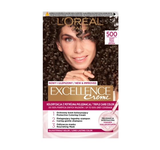 LOREAL EXCELLENCE CREME HAARFARBE 5.00 HELLBRAUN 